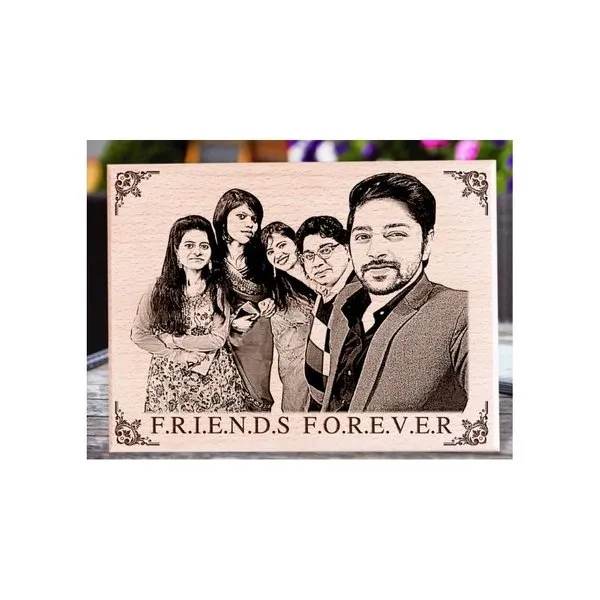 Personalized Gifts Friendship Day Engraved Photo