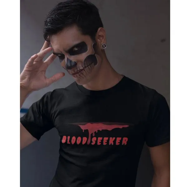 Blood Seeker Halloween Black Men's T-shirt
