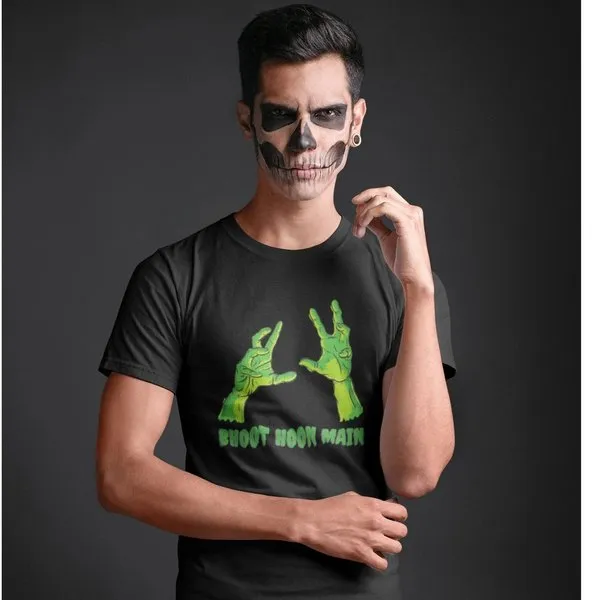 Bhoot Hoon Main Halloween Black Men's T-shirt
