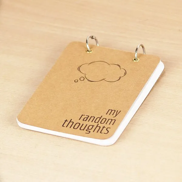 My Random Thoughts - A6 Size -  Notepad