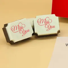 Miss You Rectangle Shape Chocolates
