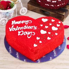 Valentine Red Velvet Cake