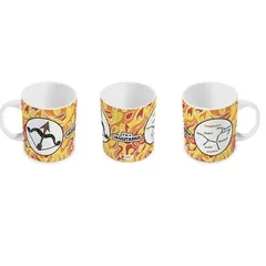 Sagittarius Zodiac Multicolor Coffee Mug and Coaster