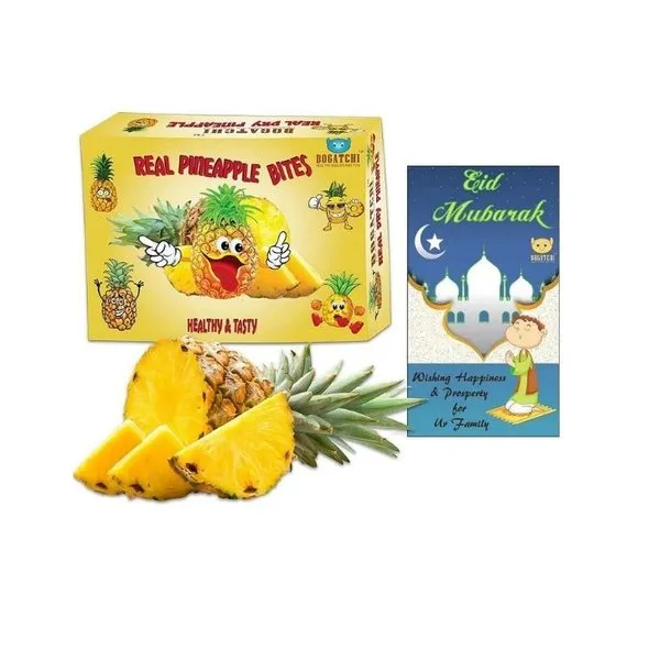 Eid Mubarak Gift Iftar Time Pineapple Fruit Snack Hamper
