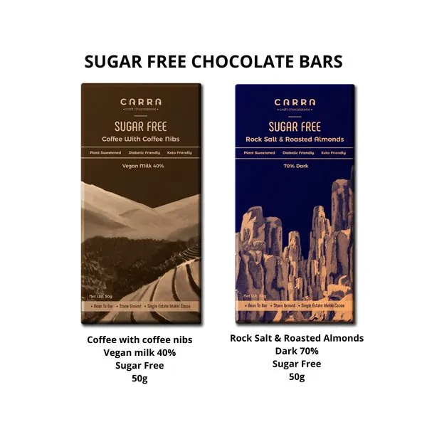 Sugar Free Chocolate Bars (Pack of 4 )