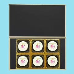 Pink Decorative Hearts Printed Mother's Day Gift