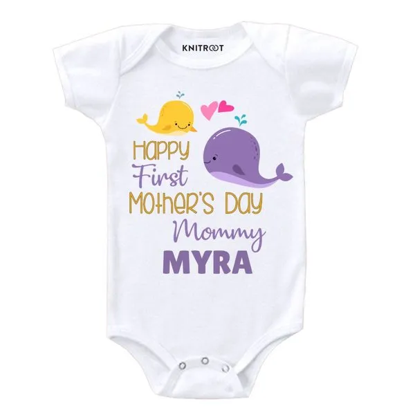 Happy First Mother’s Day Baby Onesie