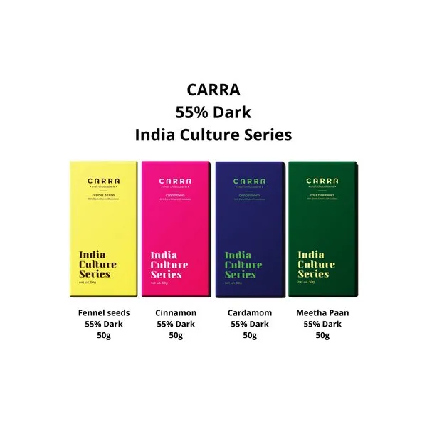 55% Dark | India Culture Series (Pack of 4)
