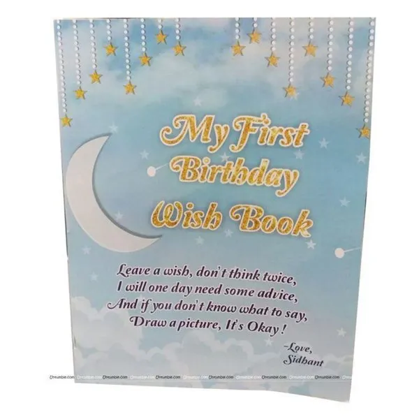 Twinkle Twinkle Little Star Theme Wish Book