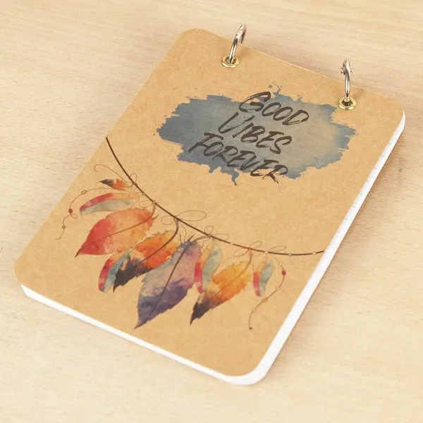Good Vibes Forever - A6 Size -  Notepad