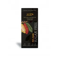 Stevia Chocolate with Roasted Almonds + 70% Belgian Cocoa Dark Chocolate with stevia- Combo