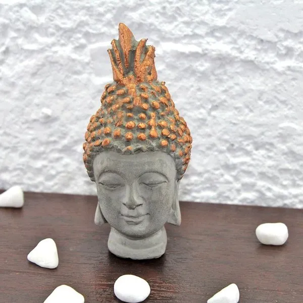 Buddhavio Concrete Buddha Head