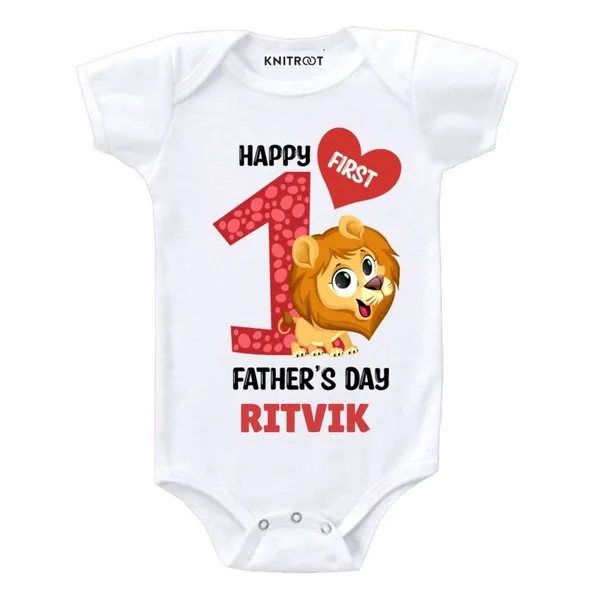 First Father’s Day Gifts from Baby to Dad Onesie