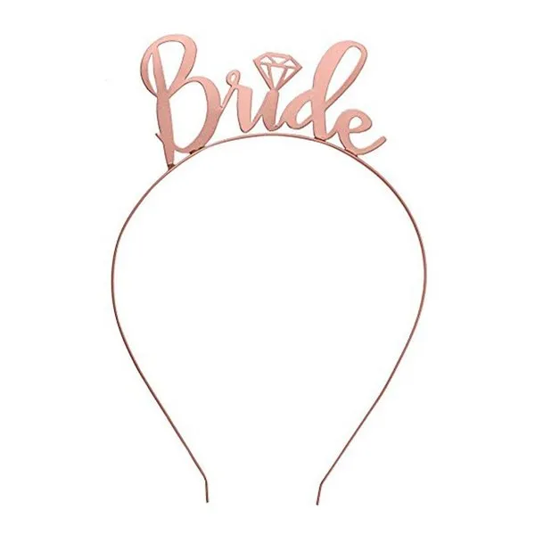 Rose Gold Bride To Be Headband