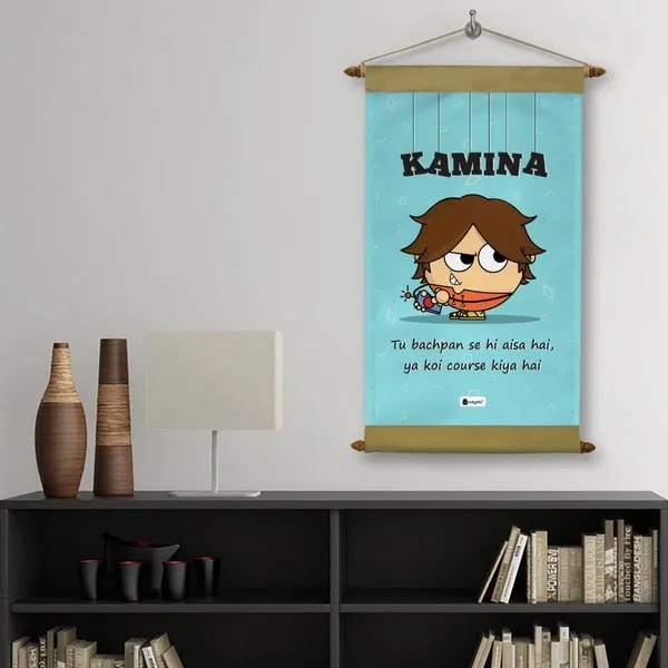 Kamina Printed Scroll