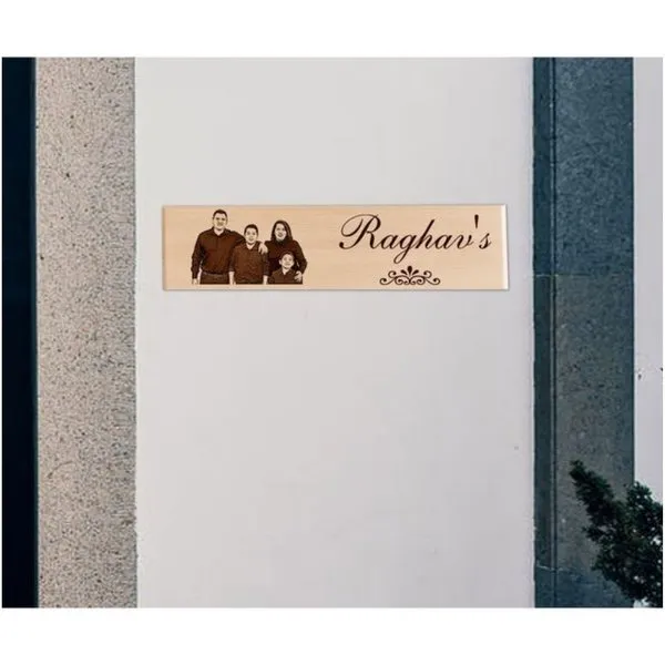 Personalized Photo Name Plate or Door Sign