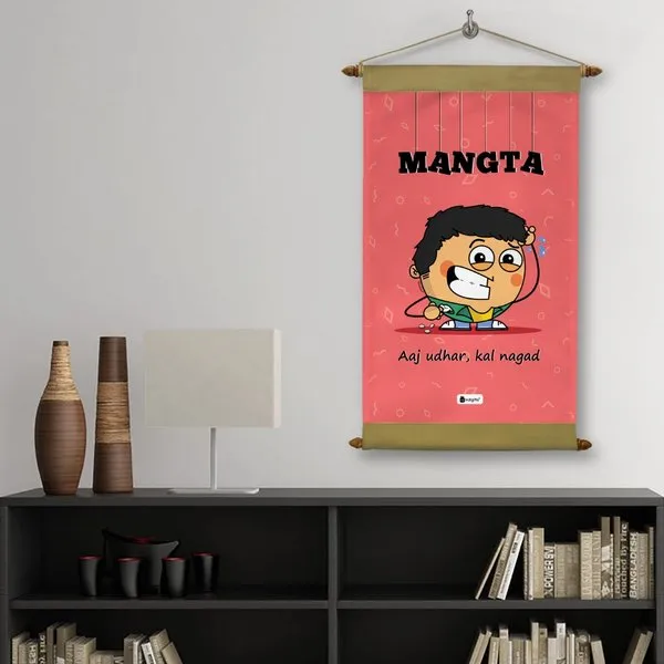 Mangta Printed Scroll