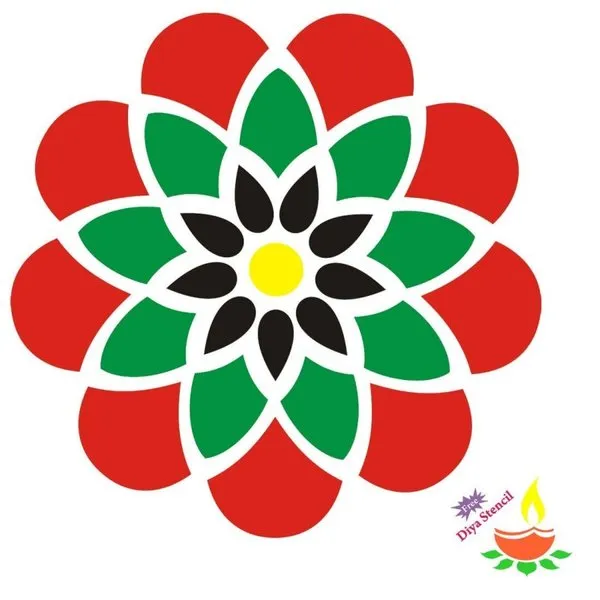 easy simple rangoli design for diwali 2020 latest new beautiful peacock  diya flowers herbal colours haldi kumkum rangoli for deepawali images  photos videos how to make smt  Rangoli Designs for Diwali