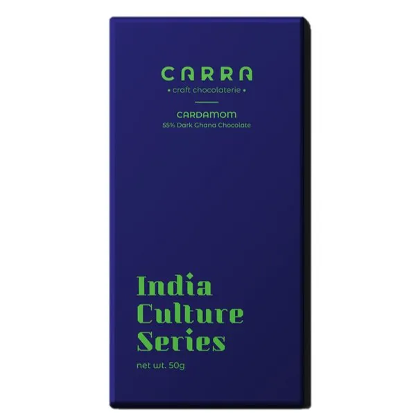 Cardamom in Dark 55% | India Culture Series (50g x 3 Bars)