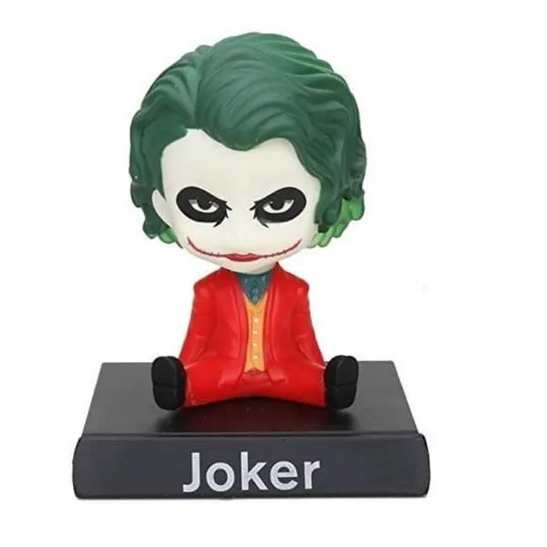 Joker Serious Phone Holder Car Decoration Bobblehead Action Figure