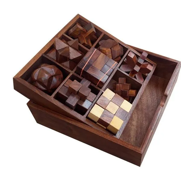 Stem brain teaser puzzle set 9