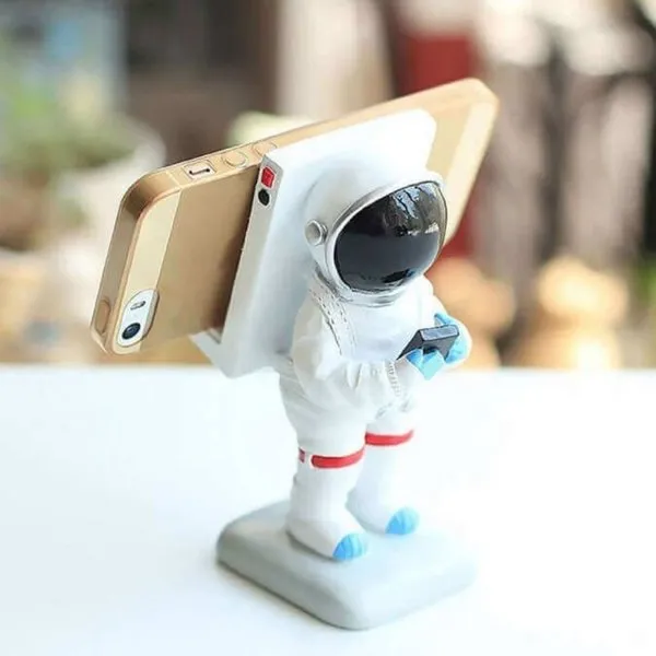 Astronaut Mobile Phone Stand (White)