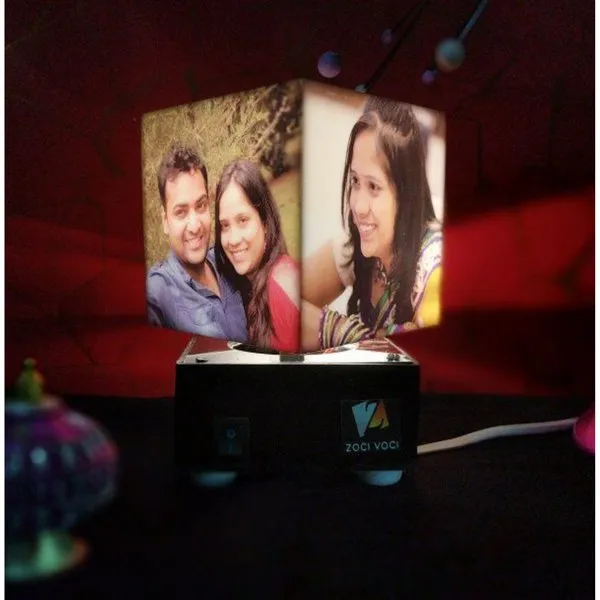 Personalized Gift - Rotating Photo Lamp