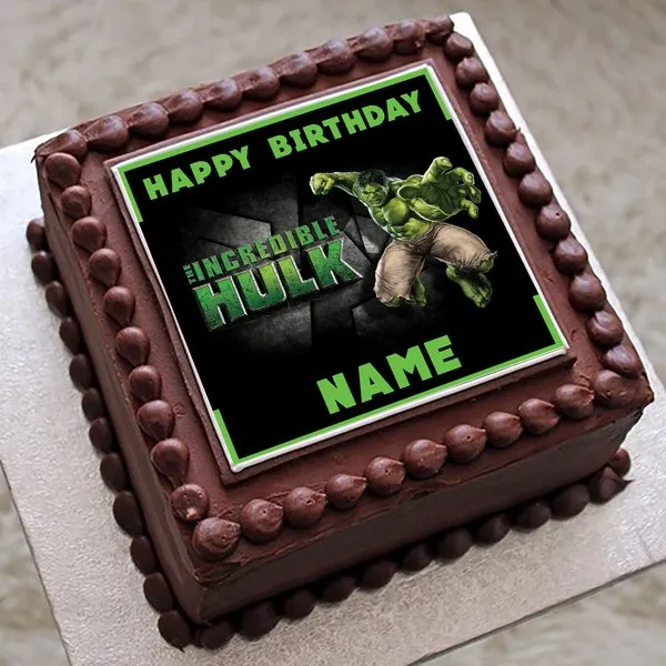 Simple Hulk cake #fyp #cake #cakesotiktok #cakedesign #birthdaycake #b... |  TikTok