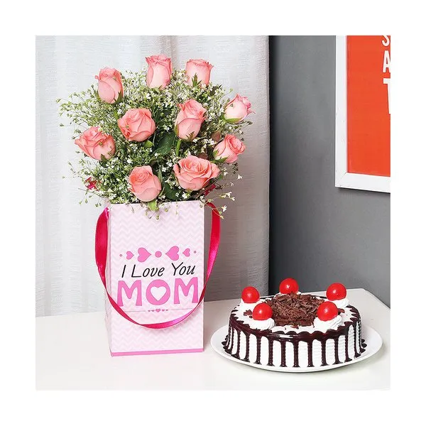 Pretty Roses and Cake