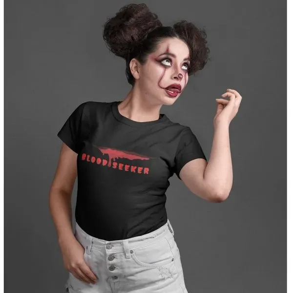 Blood Seeker Halloween Black Women's T-shirt