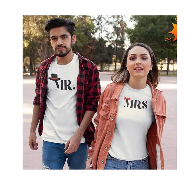 Mr & Mrs! – Couple T-Shirts
