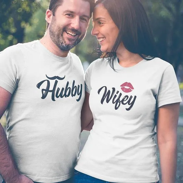 Hubby Wifey! – Couple T-Shirts