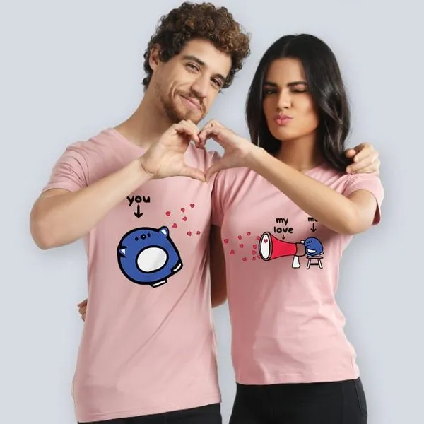 Propose Doodle Couple T-Shirts