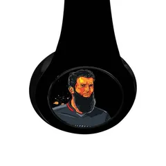 Splash Illustration Moeen Ali - Decibel Wireless On Ear Headphones
