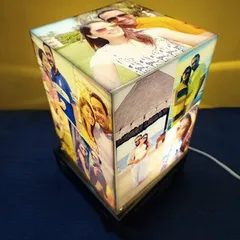 Yaadein - Rotating Photo Lamp with Music