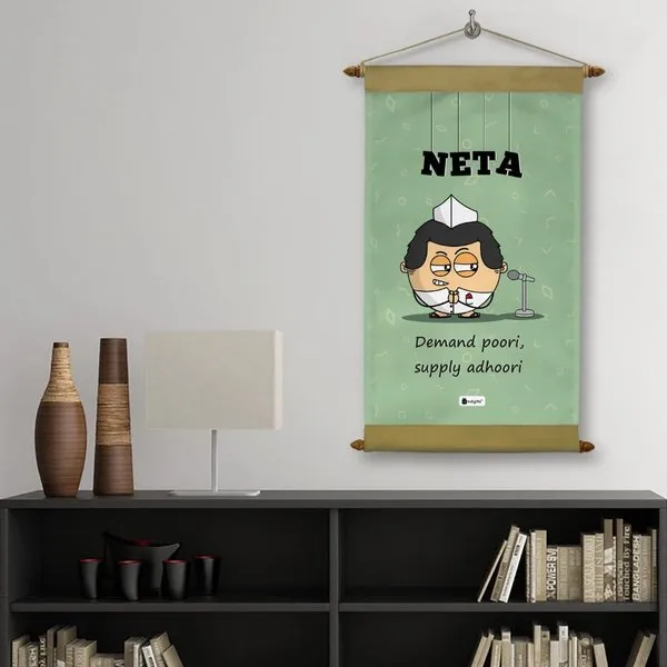 Neta Printed Scroll