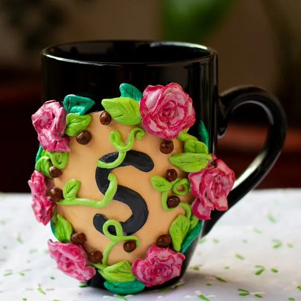 Creative Corner Decorative Floral Coffee Mug