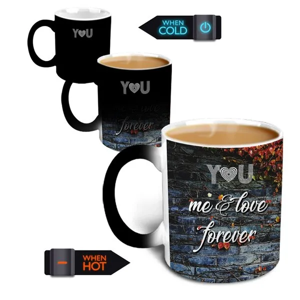 Magical You - Me and Love Forever Ceramic Multicolor Mug