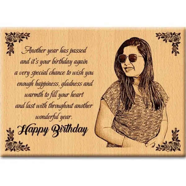 Special Birthday Gift For Friend Wood Steam Beech