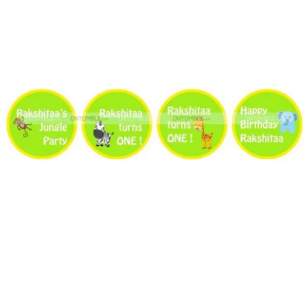 Jungle Theme Badges