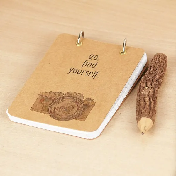 Go Find Yourself - A6 Size -  Notepad