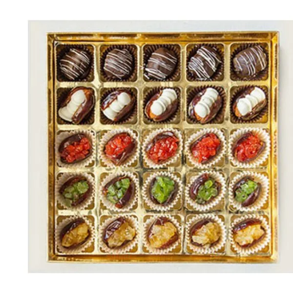Assorted Fruit and Nuts Dates 25 Piece