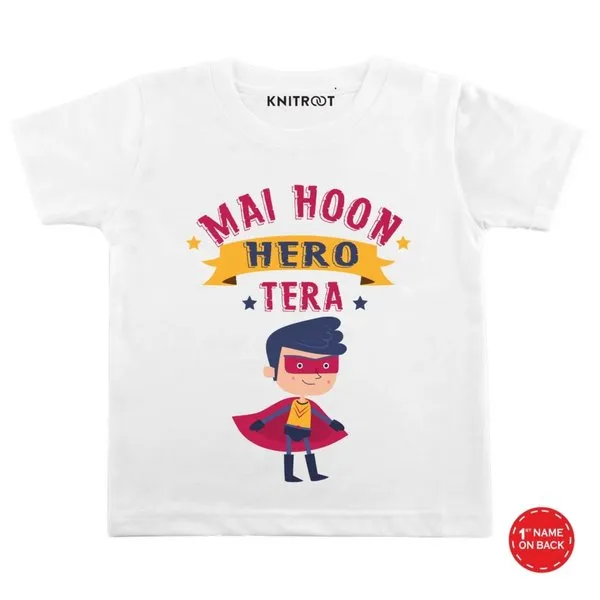 Hero Tera Personalized Wear T Shirt For Rakhi