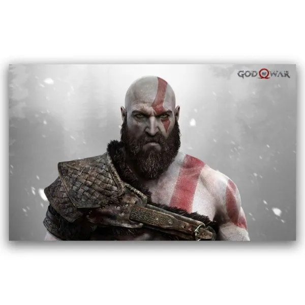 Kratos from God of War Wall Poster