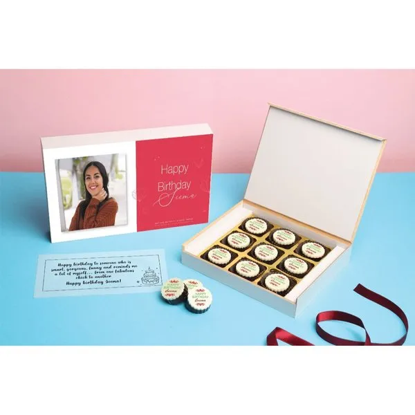 Chocorish Luxury Chocolate Gift Box For Birthday, With Photo