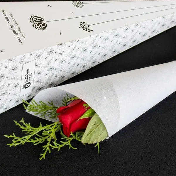Single Red Rose