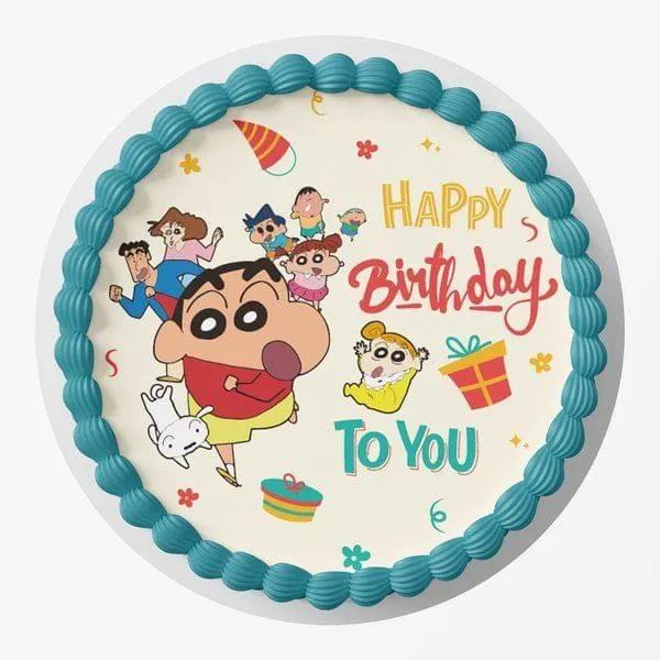 Happy Birthday Shinchan Cake | Birthday Cake for Boys