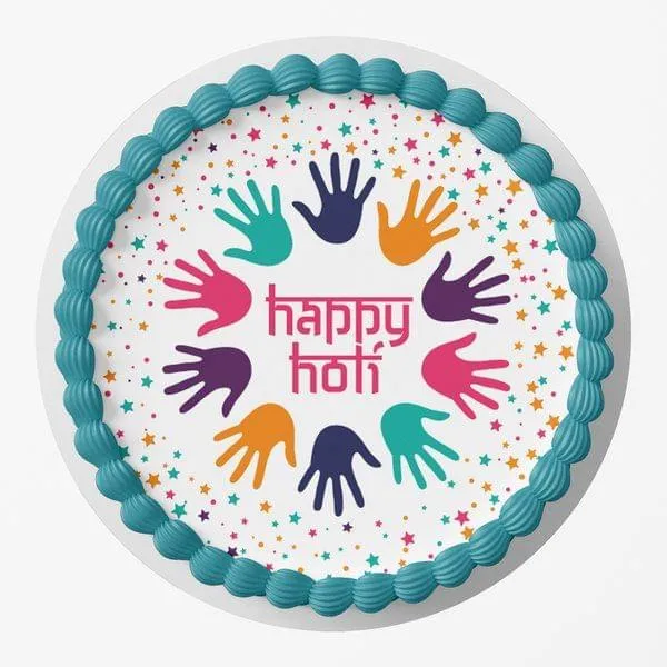 Happy Holi Cake