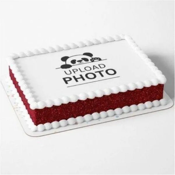 Premium Rectangle Full Photo Cake