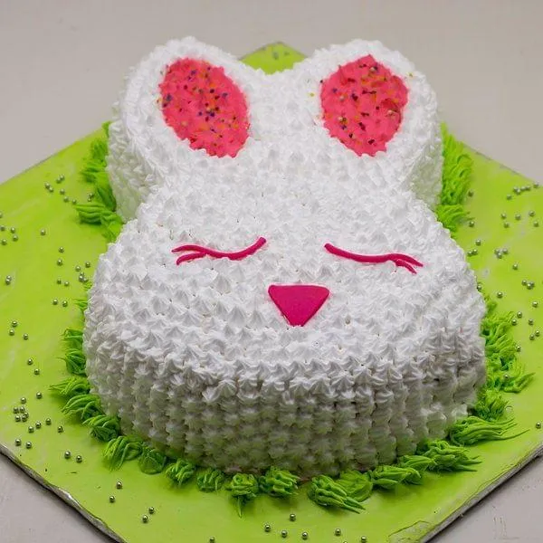 Angry Easter Bunny Cake